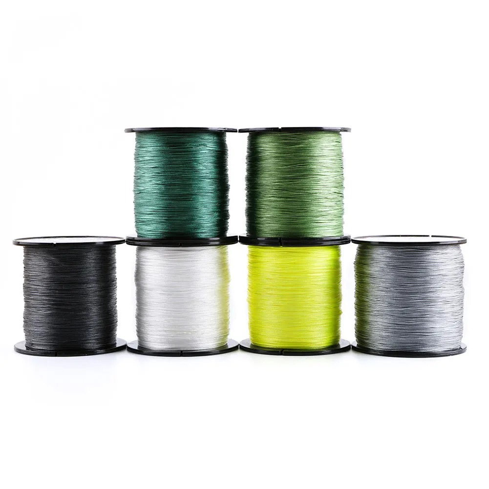 8 Strands 500M Braided Fishing Line 12-80LB PE Line Multifilament Saltwater Freshwater Smooth Floating Strong Braid Fish Wire