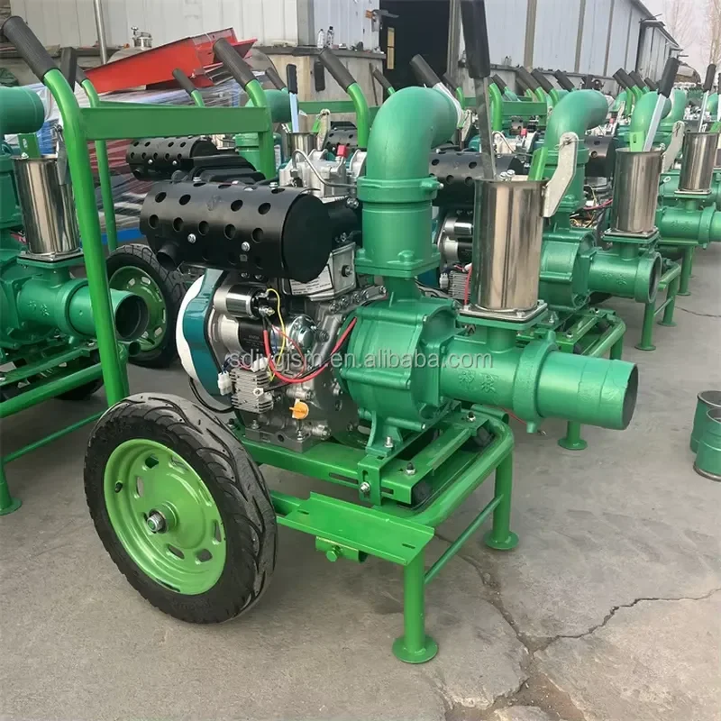 3 Inch Manual High Pressure Water Pump Portable Hand Operated Irrigation Tool for Garden Farming Agricultural Use Durable