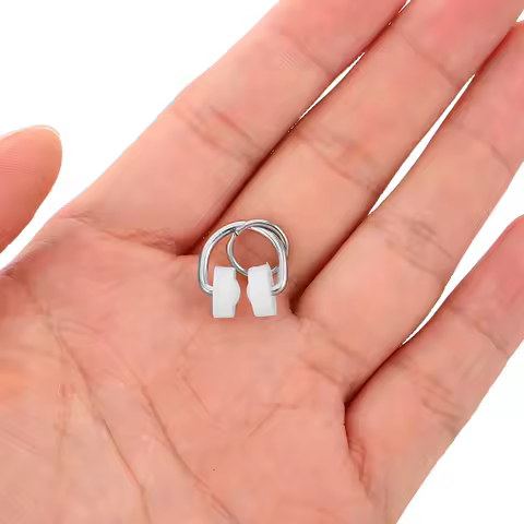 50Pcs Caravan Curtain Track Rollers Metal Hooks Silent Nylon Gliders Curtain Rail Sliding Runners Compatible Universal Track