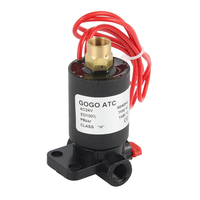 GOGO 2/3 Way Direct Action Water Solenoid Valve N.C For Artificial Fog Irrigation Of Lawn Greenhouse And Garden