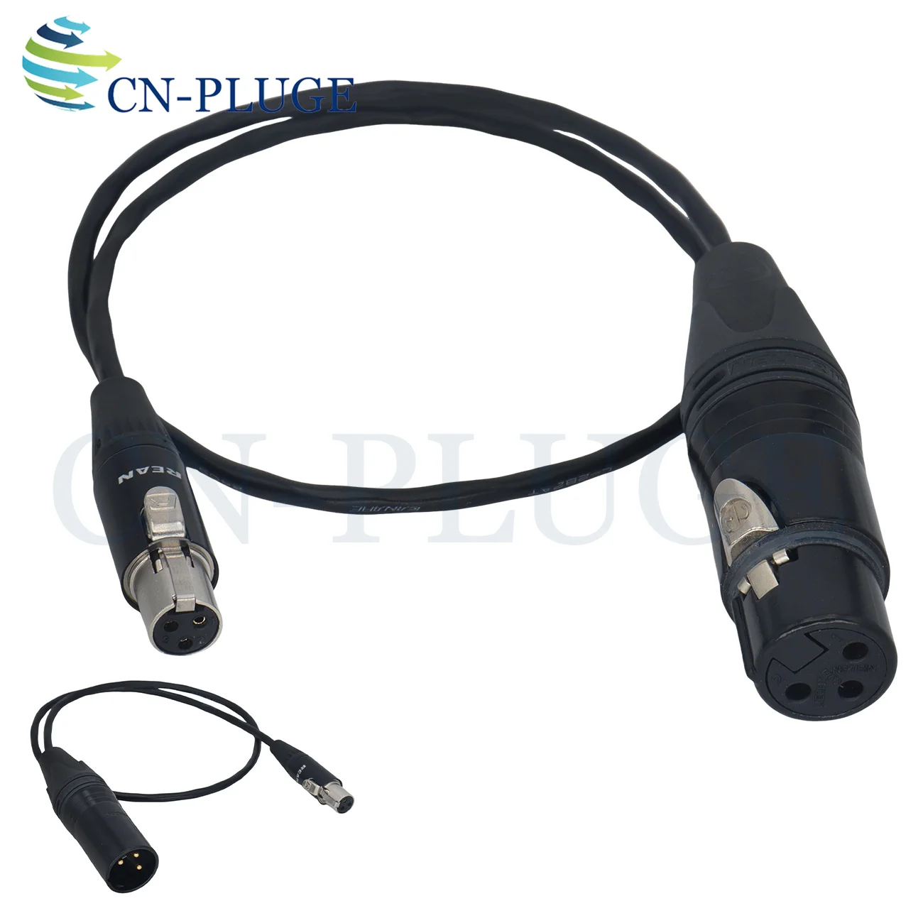 

Mini XLR 3Pin Female (TA3F) to XLR 3Pin Male Female Audio Cable For Sound Devices 833 688/ZAXCOM/Recorders