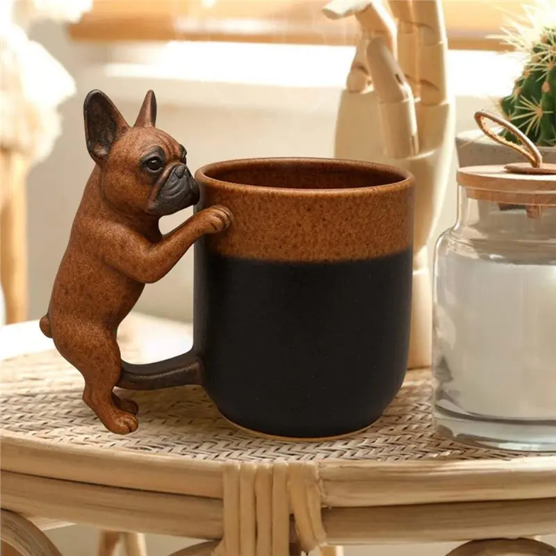 SYW-Handmade 11Oz Dachshund Coffee Mug - Cute Wiener Dog Themed Resin Cup For Dog Lovers - Gifts For Dachshund Owners