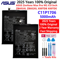 100% Original C11P1706 ASUS 5000mAh Battery For ASUS Zenfone Max Pro M1 6.0 Inch ZB601KL ZB602KL X00TDB X00TDE Batteries +Tools
