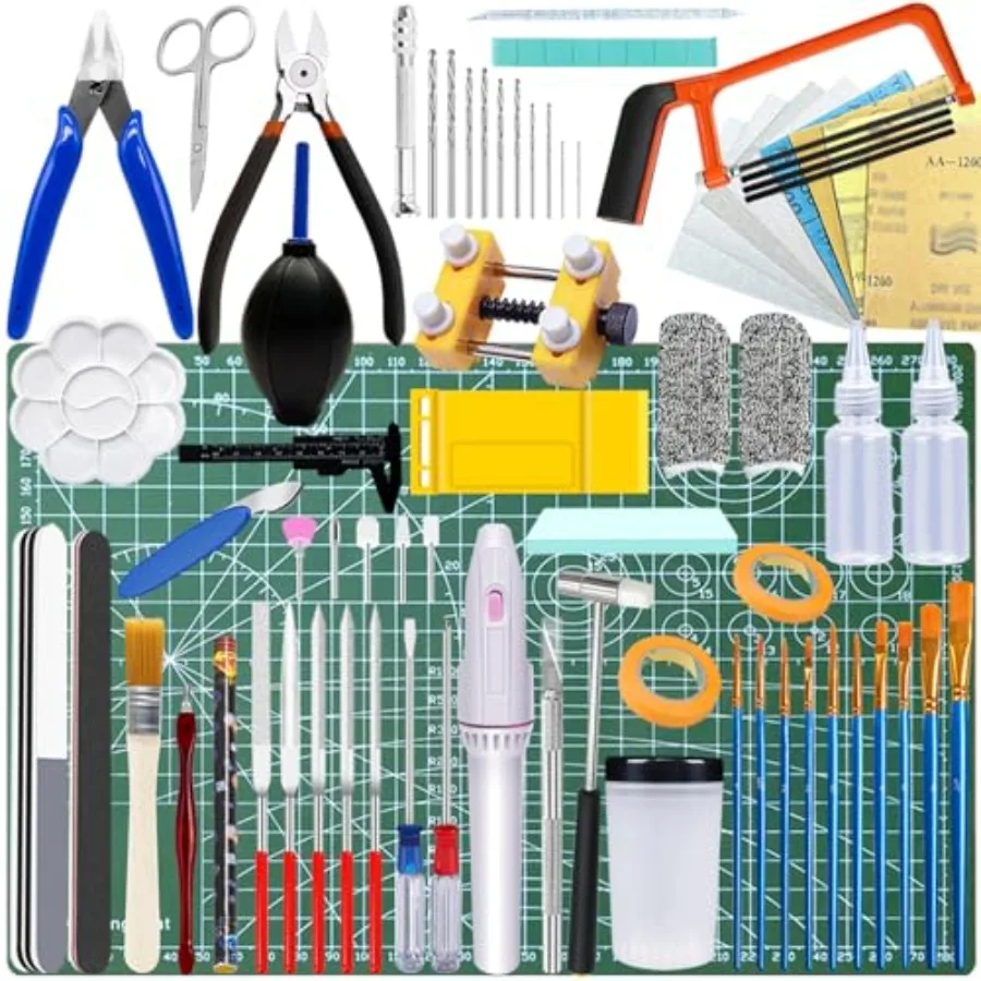 

【Spot goods】78Pcs Professional Gundam Model Tools Kit Hobby Building Tools for Buildings Repairing and Fixing