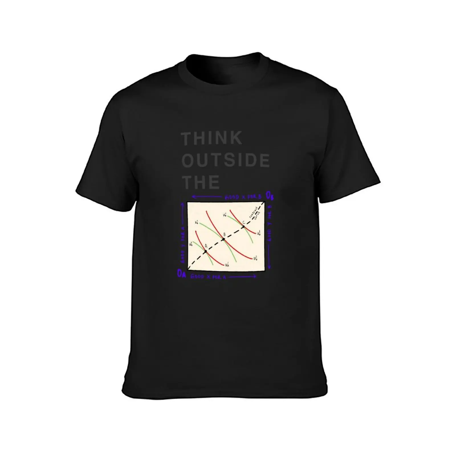 Think outside the Edgeworth box T-Shirt vintage clothes boys animal print cute tops workout shirts for men