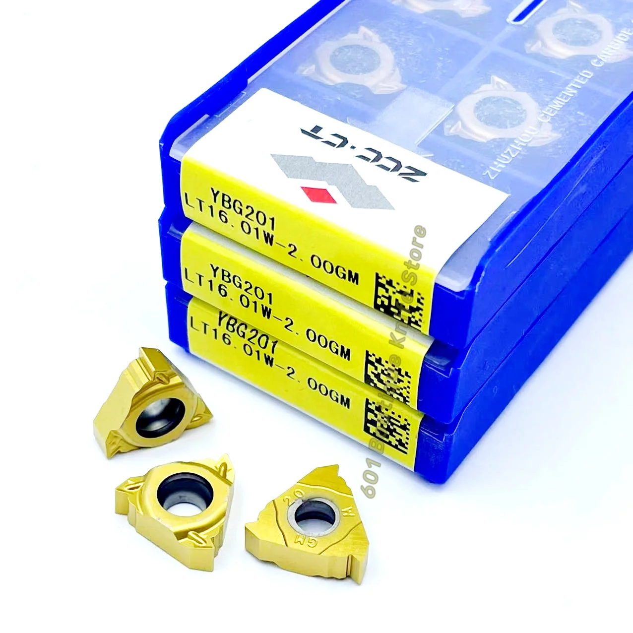 ZCCCT CNC Thread Insert LT16.01W-2.00GM YBG201 Special For Stainless Steel Processing Threading Inserts