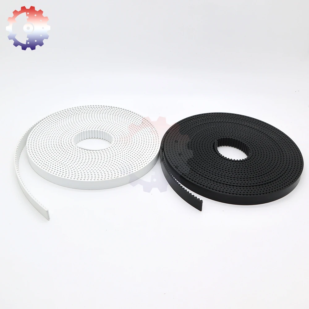 GT2 Open Timing Belt 2GT Polyurethane Steel Core PU Belt Width 5mm 6mm 9mm 2MGT Belt 10mm 15mm 2M Open Belt for 3D Printer Belt