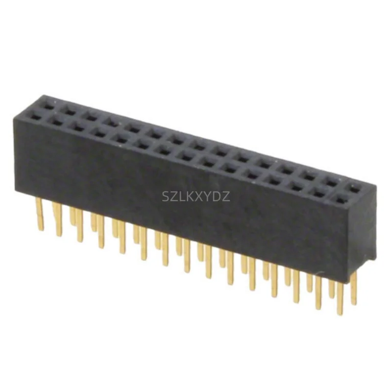 5PCS/LOT 20021311-00030T4LF P=1.27MM CONN RCPT 30POS 0.05 GOLD PCB