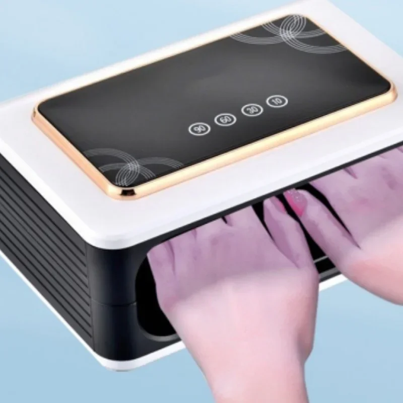 150-watt nail art machine - touchscreen high-power commercial fast-drying nail lamp - LED lamp - ultraviolet nail drying lamp
