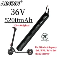 36V 5200mAh/5.2Ah Rechargeable Lithium Ion Battery, For Ninebot Scooter ES1 ES2 ES3 ES4 Smart Electric Scooter Battery