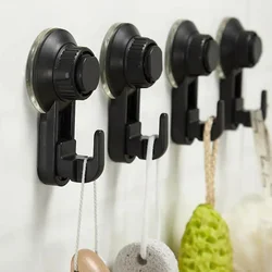 1Pcs Suction Cup Hooks Strong Self Adhesive Door Wall Vacuum Hooks Clothes Hangers Hooks Towel Racks For Kitchen Bathroom