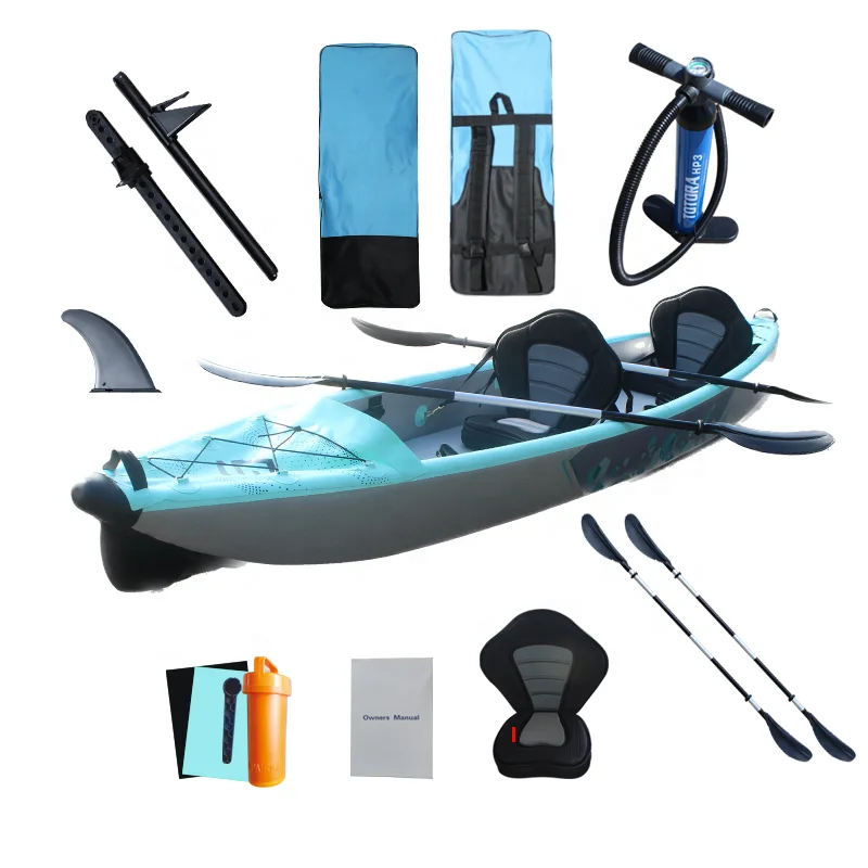 Quality High pressure inflatable pedal kayak