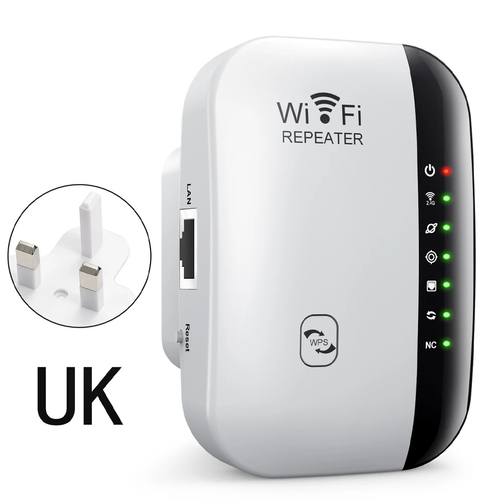 300Mbps Wireless WIFI Repeater 2.4G Router Wifi Range Extender Wi-Fi Signal Amplifier 802.11N Network Card Adapter for PC