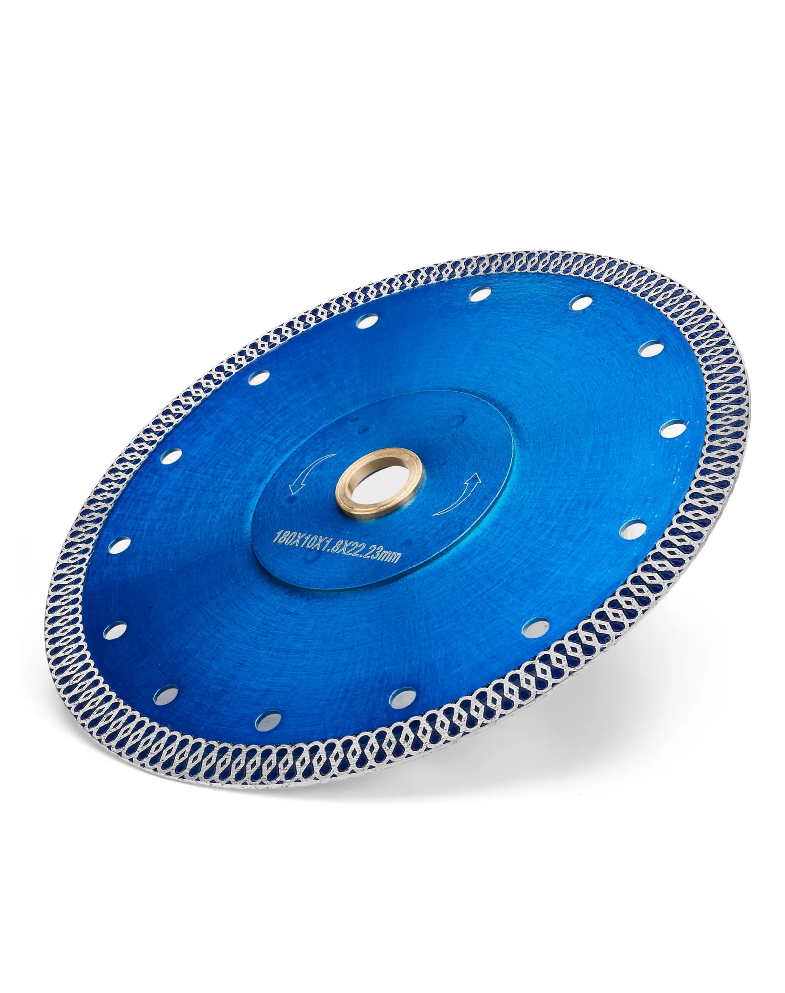 1 PC 7 นิ้ว 180mm Turbo Diamond Saw Blade หินแกรนิตหินอ่อนตัดกระเบื้องพอร์ซเลนเซรามิคเครื่องบดมุม