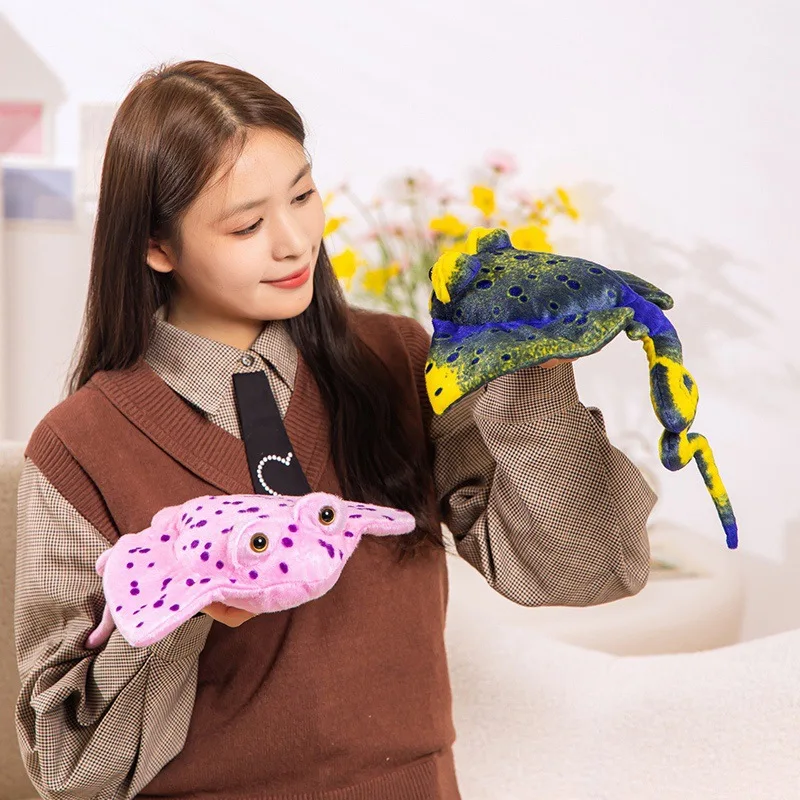 

Creative Simulation Manta Devil Fish Plush Toy Sea Animal Manta Fish Doll Comfort Muppet Doll Simulation Stuffed Kawai Toy Gifts