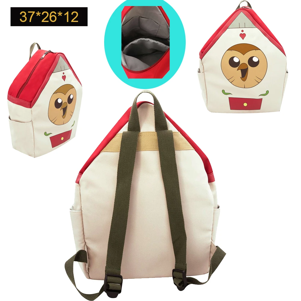 Anime The Owl Cos House Hooty Cosplay Crossbody Canvas Bags School Bag Backpack Shoulder Bag Unisex Messenger Bag Birthday Gifts