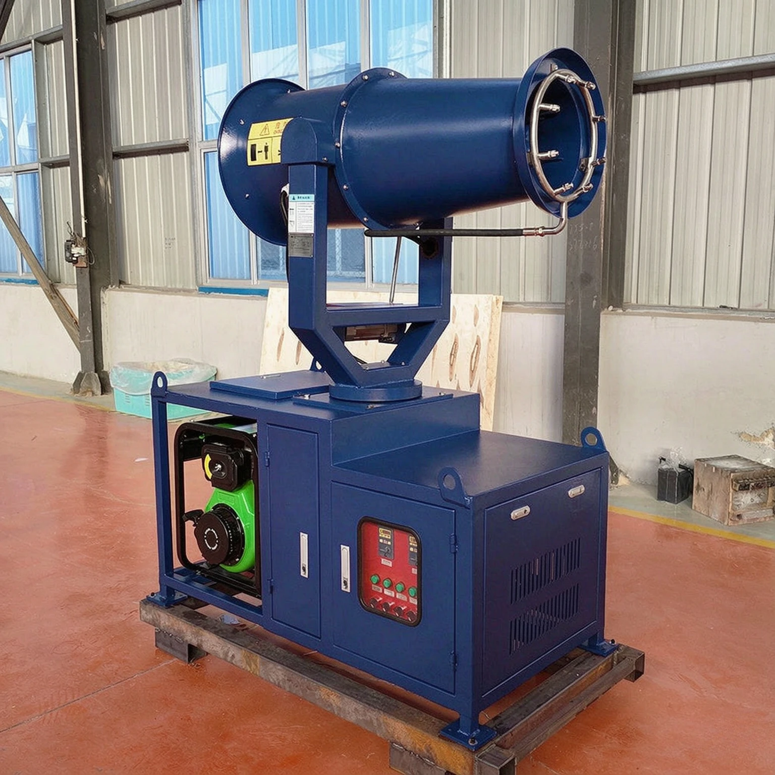 Portable Fog Cannon Machine Industrial Mist Sprayer for Construction Demolition Site Environmental Dust Control Factory Price