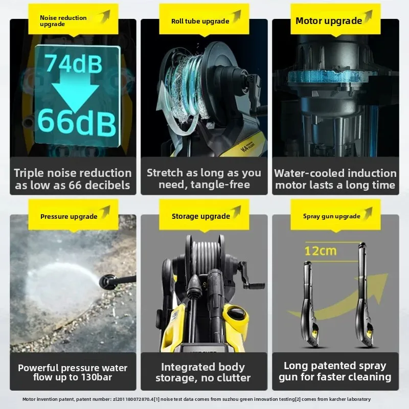 Karcher K4S High Pressure Washer Powerful Cleaning Machine for Home Garden Car Wash cleaning machine high-pressure cleaning