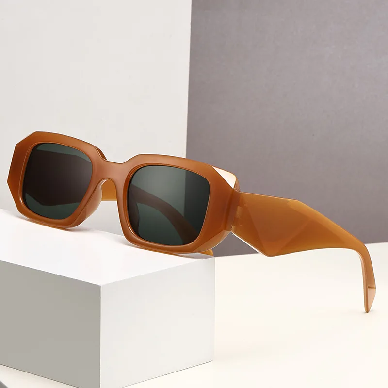 

Outdoor HD Luxury Women's Sun Glasses Trendy Square Frame Sunglasses for Woman New ins Style Fashion Eyewear Vintage Eyeglasses