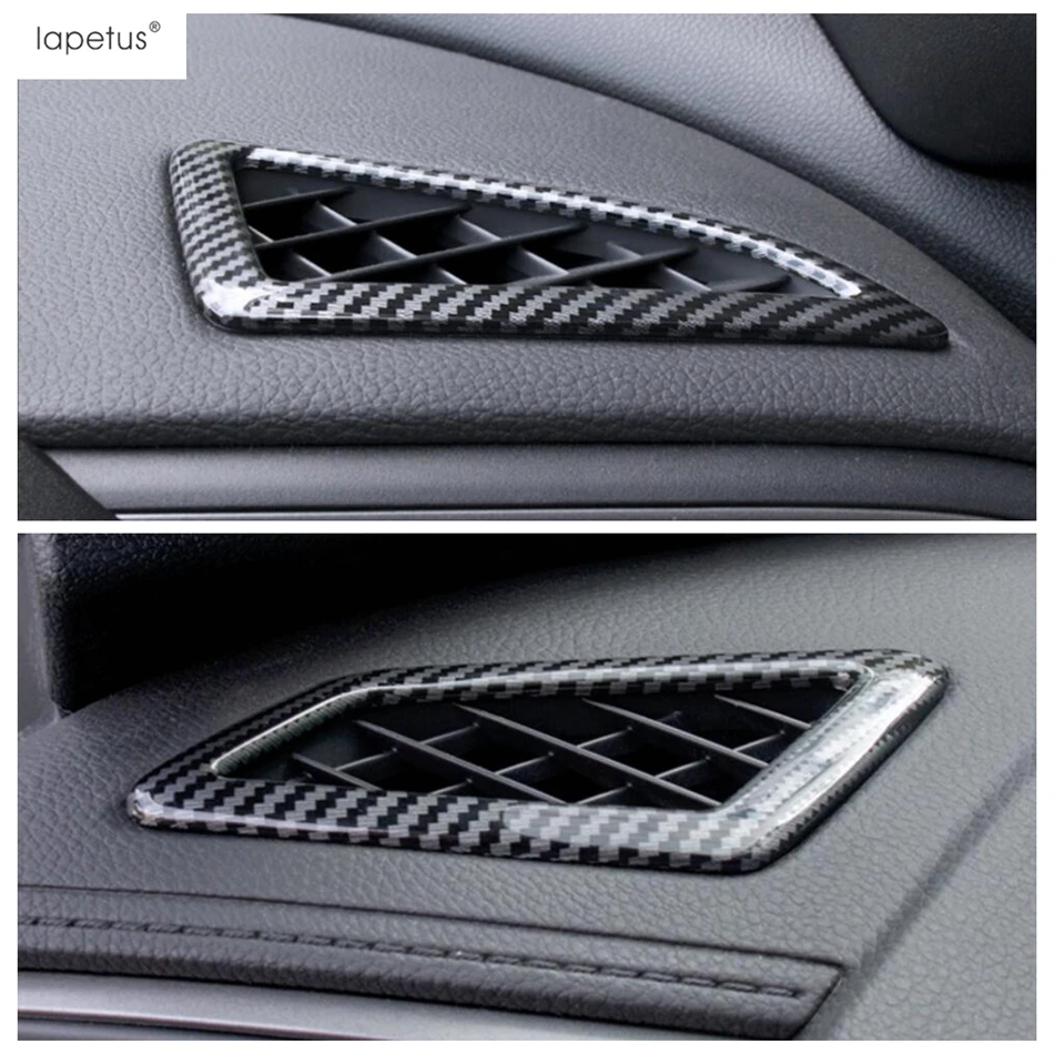 

Window Lift Panel Dashboard Air AC Outlet Vent Cover Trim Carbon Fiber Look Accessories For Honda Civic 10th FC FK 2016 - 2020