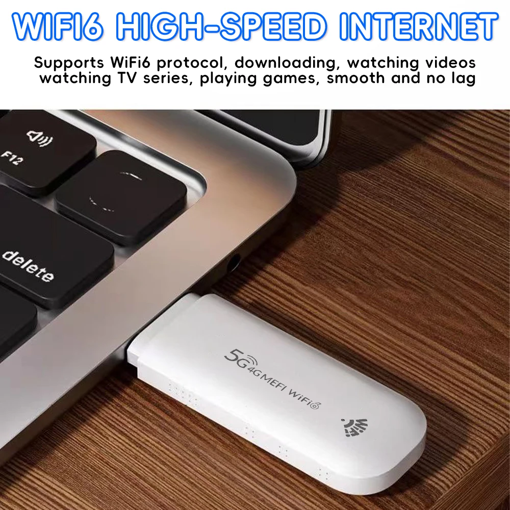 Router USB OPTFOCUS 4G LTE WiFi6 Dongle a banda larga mobile Modem Stick Hotspot Wifi portatile Router scheda SIM WiFi wireless da 150 Mbps