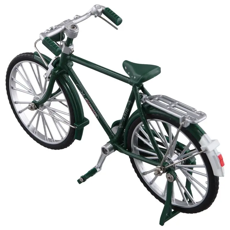 A63T-DIY Kit di montaggio Mini modello in lega Bicicletta nostalgica retrò: 10 Divertimento fai da te per coltivare la capacità pratica dei bambini