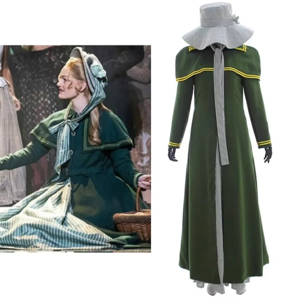 Musical Les Miserables Fantine Maiden Cosplay Costume Women Miserables Les Halloween Party Outfits