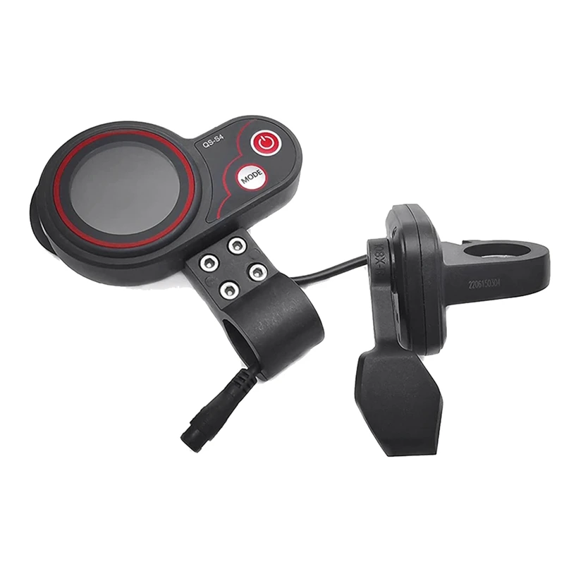 QS-S4 72V Thumb Throttle LCD Display Kit Only For Zero 11X Electric Scooter 6PIN Display Accessories