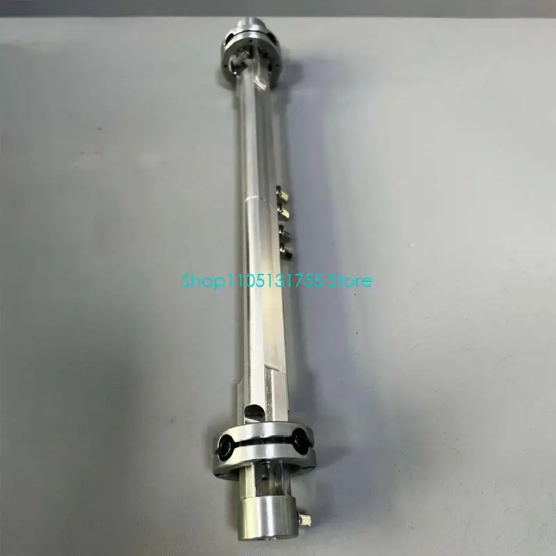 K0EF Double Kick Drive Linkage Rod Replacement for Repair Work and Rehearsal Rooms, 37.5 cm Metal Pedal Link for Stage Use and