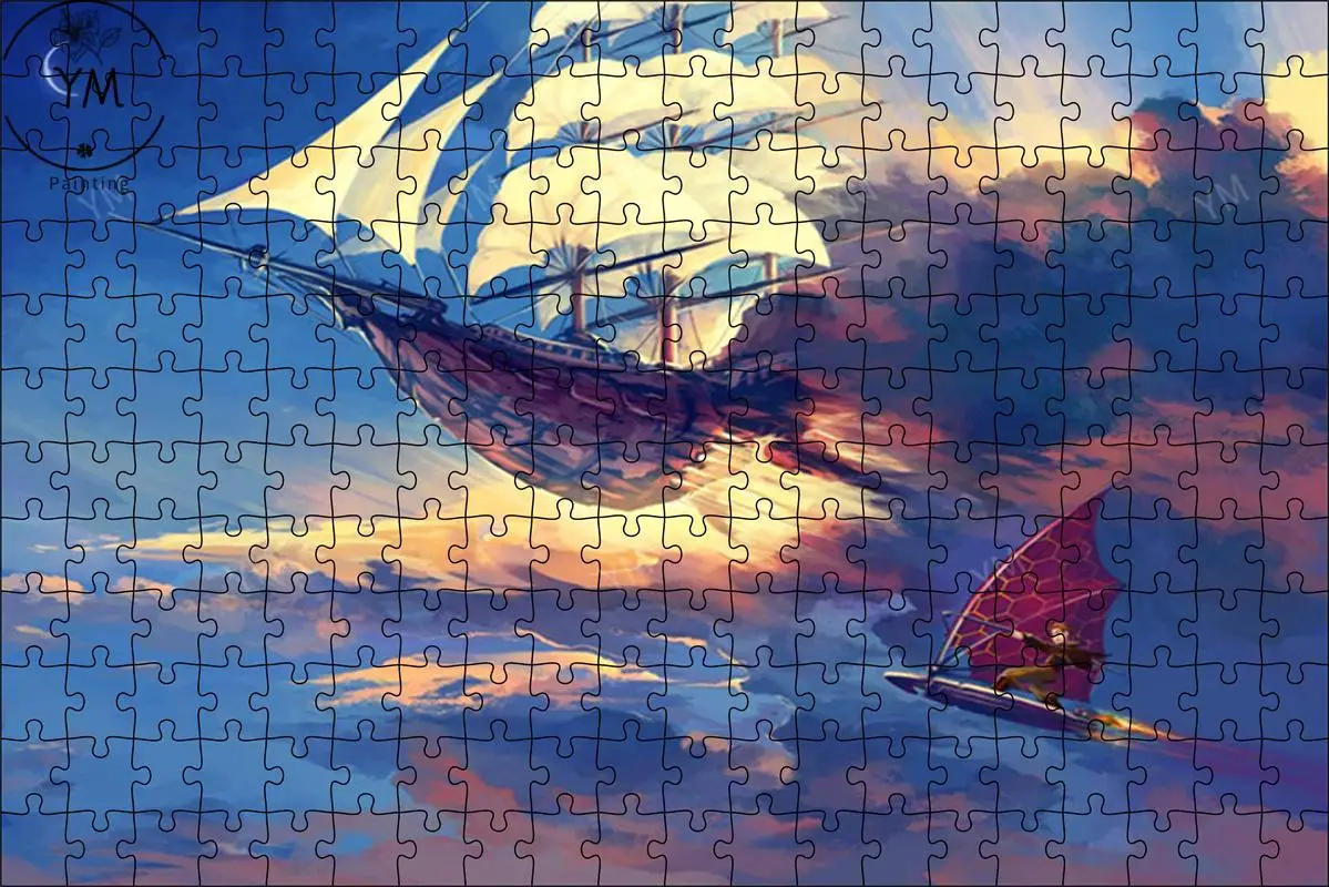 Disney Treasure Planet Cartoon Puzzle Children's Educational Toys 1000 Pieces Paper Puzzles Learning Educational Collection Toys