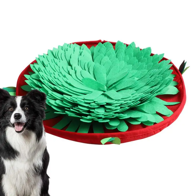 Pet Foraging Mat Sniff Mat for Dogs Pet Foraging Pad Adjustable Sniffing Enrichment Dog Pet Sniffing Interactive Feeding Mats