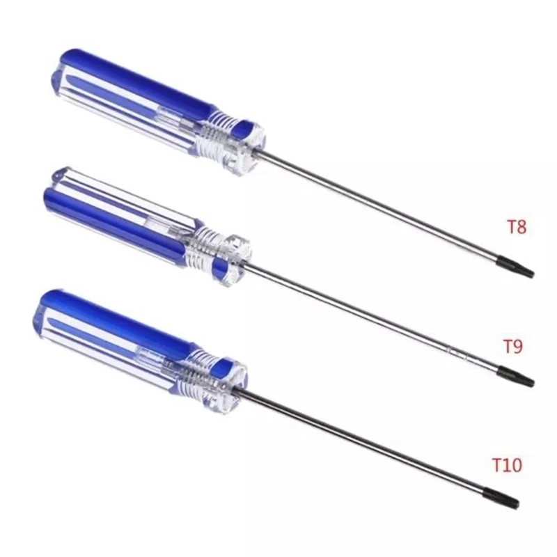 

A64K 6X T8/T9/T10 Tamper Proof Screwdriver Security Torx Driver Disassembly For Ps3