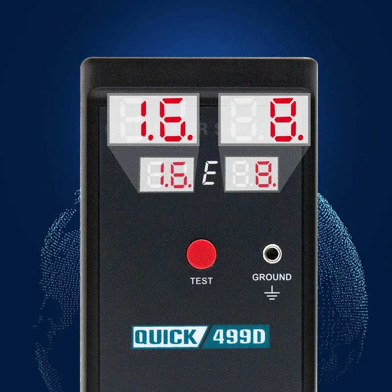 Industry antistati equipment Quick  499D electrostatic impedance tester LCD screen resistivity meter