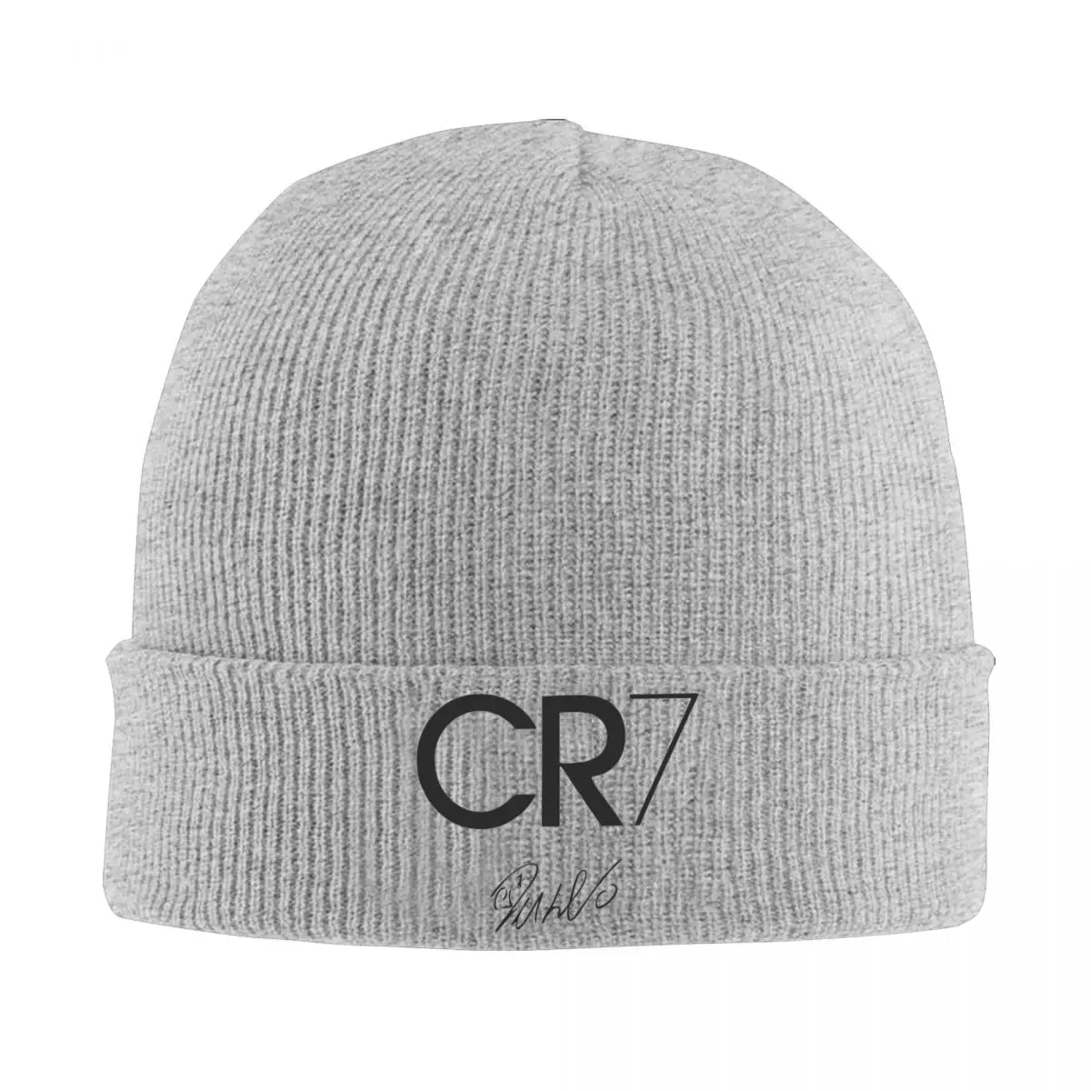 

Cristiano-Ronaldo CR7 Signature Hats Autumn Winter Beanie Warm Caps Men Women Knitted Caps