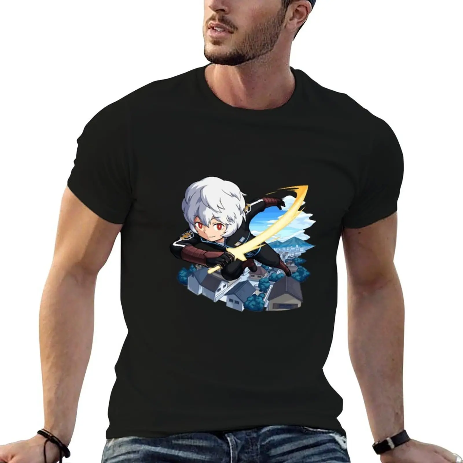 

world trigger T-Shirt t shirts designer t shirts for man graphic vintage printed t shirts for man T-shirt