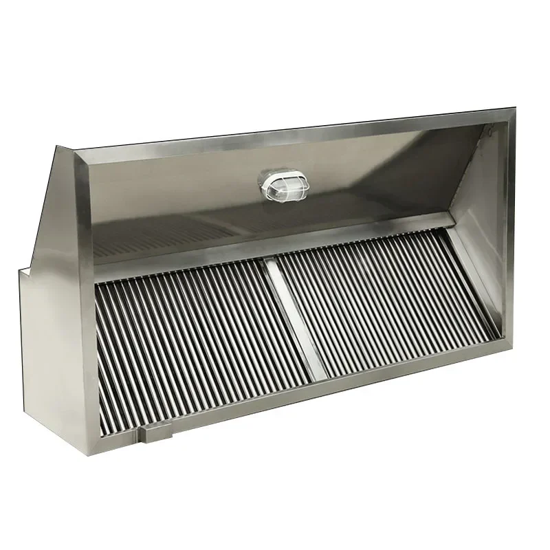 Stainless steel purification smoke hood, frying and suction shop, chicken shop, rice, kitchen, commercial canteen, range hood