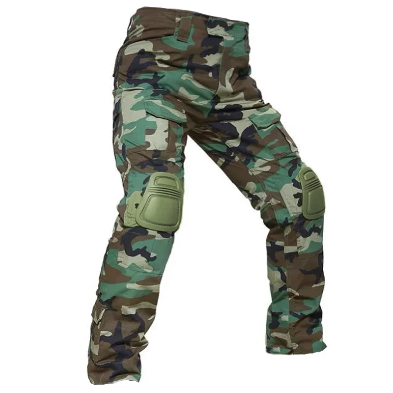 Military Tactical Pants Men Trousers Outdoor Climbing Hunting Trekking Combat Pants Work Cargo Pants & Knee Pads