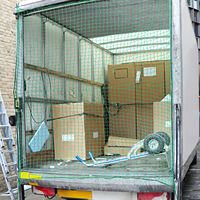 Trailer Cargo Net Truck Bed Netting Nylon Mesh for Pickup Securing Load All Weather Elastic Cords Durability Truck Car Cover