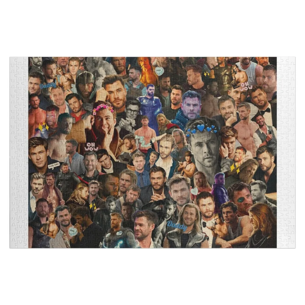 

Hemsworth Jigsaw Puzzle Custom Gifts Customs With Photo Personalized Gift Married For Children Puzzle