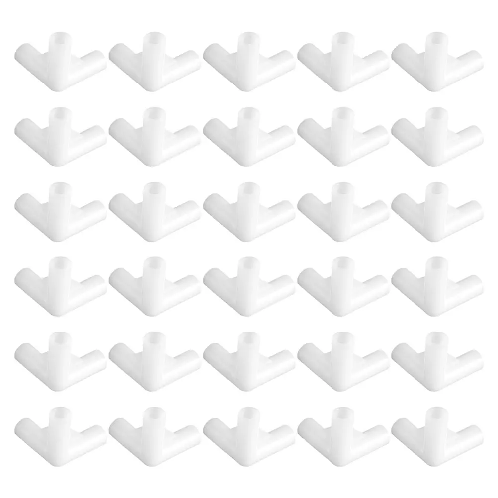 

30 Pcs Tent Accessories Pole Connectors Coupling Canopy Frame Parts Fittings for Component