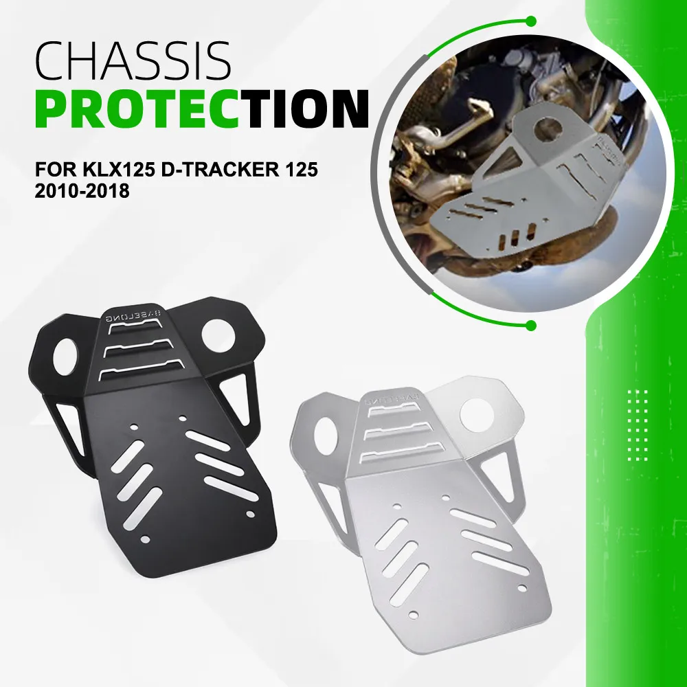 

Skid Plate Bash Frame Guard For Kawasaki KLX125 D-TRACKER 125 2010-2017 2018 KLX150BF Motorcycle Engine Guard Chassis Protection