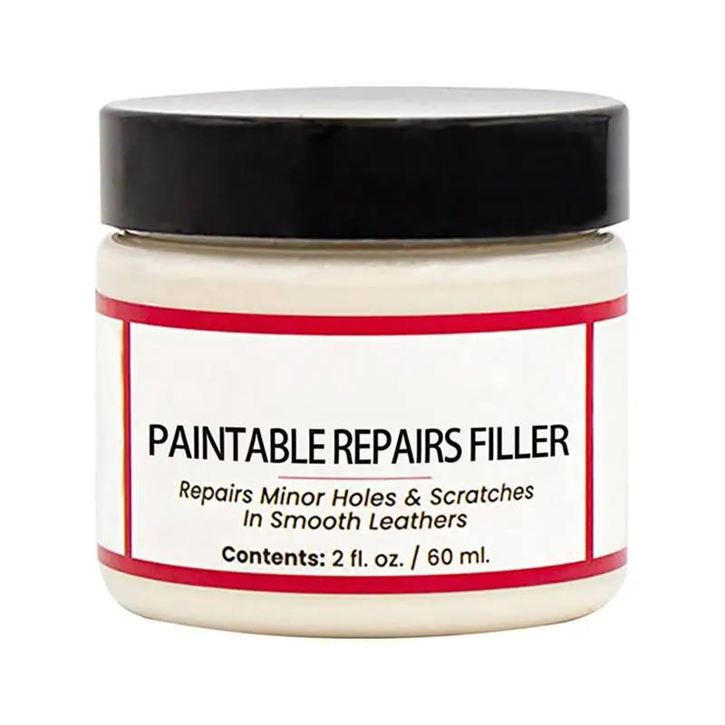 

Leather Filling Paste Natural Leather Filler Repair Compound Leather Restoration Cream For Tears Crack Burns Holes Filler