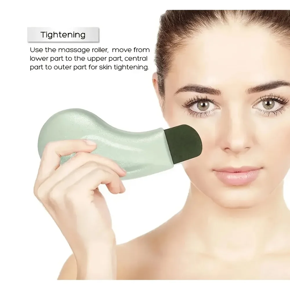 Óleo de limpeza ferramenta de remoção de cravo nasal facial mini ferramenta de cuidados de beleza poros limpeza acne remoção lâminas uso com creme de lama