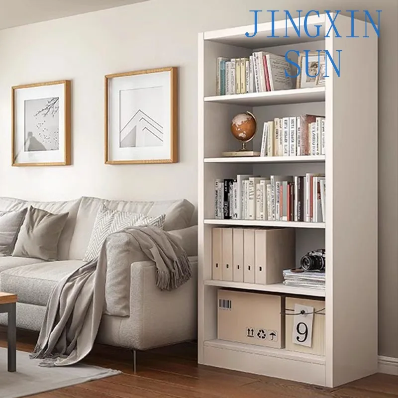 Shelf  Organizer Bookcase Shelves Side Table Kitchen Wooden Bookshelf Modern Bedroom Etagere Rangement Minimalist Furnitures