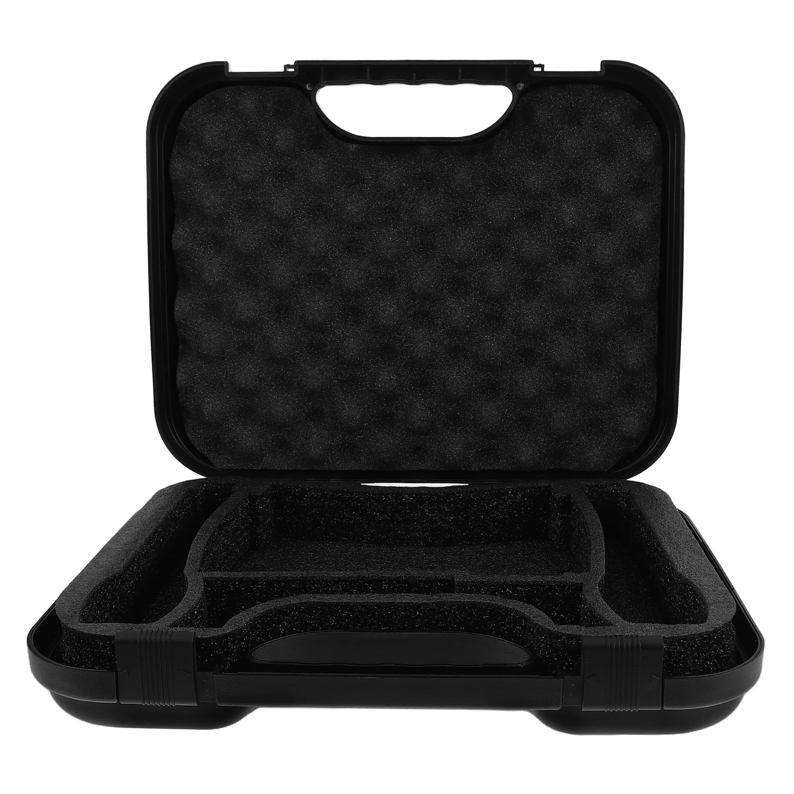 Microphone Storage Box Large Capacity Handheld Carrying Case Durable Waterproof Adjustable Interior Compact EVA Portable