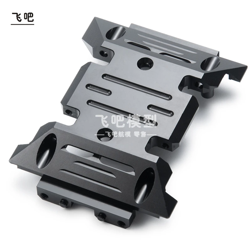 Caja de onda de aluminio, placa inferior de Metal, código de tracción para coche teledirigido 1/10 AXIAL SCX10 II 90046 Traxxas TRX4 Defender Sport Parts