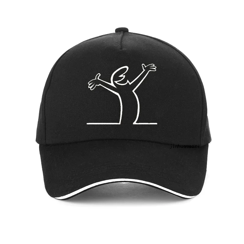 Happy Fashion hat La Linea The Line Osvaldo Cavandoli TV Men Women Baseball Cap Summer Breathable Adjustable Snapback hats