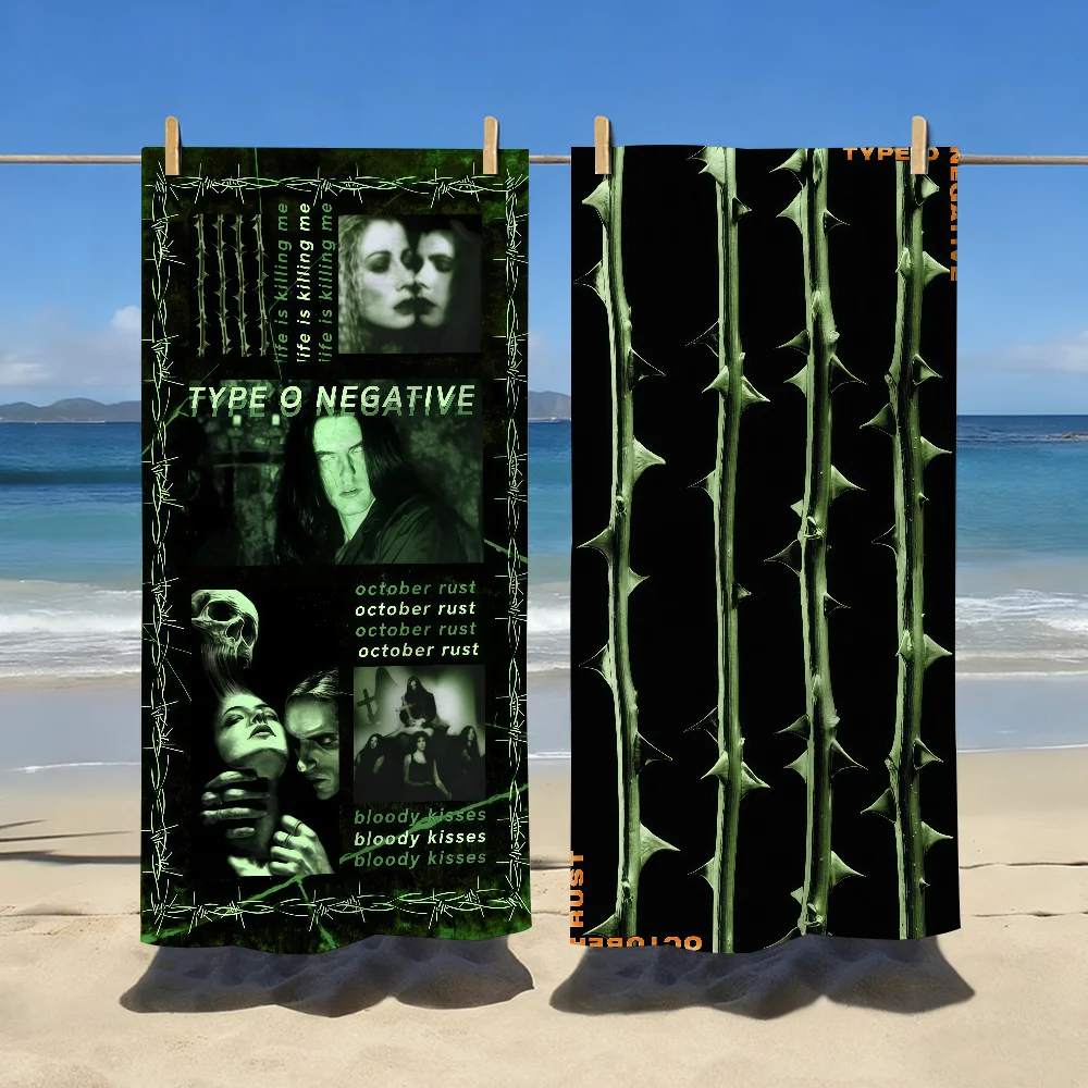 Band Y-Type O-O N-Negative-S Towel Sports Quick Dry Travel Camping Gear Sandproof Soft Light Large Beach Towel