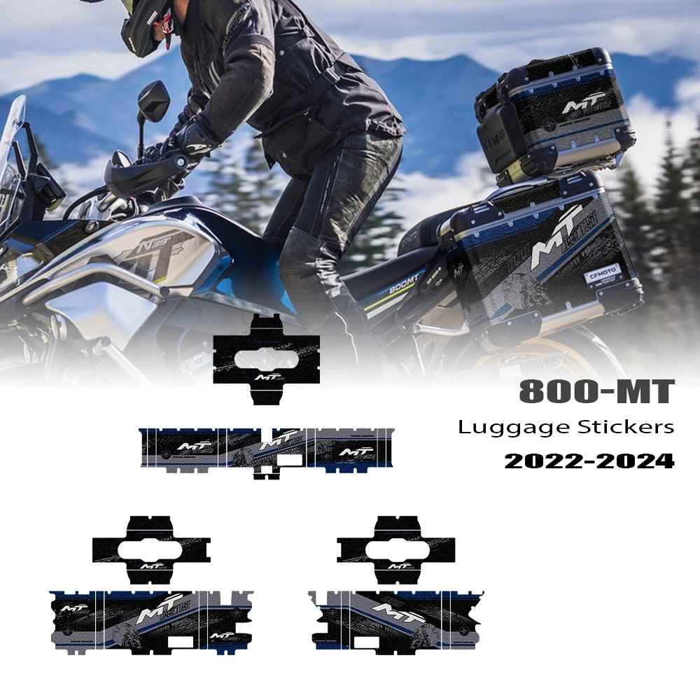 Aluminum Luggage Sticker Protection Kit Decal Accessory For CF Moto 800MT Explore 800MT Limited Edition 800mt sticker