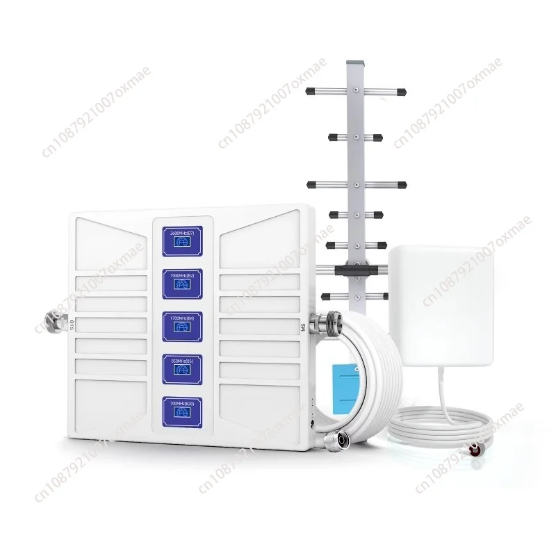 5 Band Booster Agc Amplifier 700 850 1700 1900 2.60 Quadrillion Hz Mobile 5 Band Network Booster Signal Booster